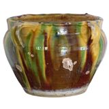 Jardinière antique française en terre cuite de Castelnaudary