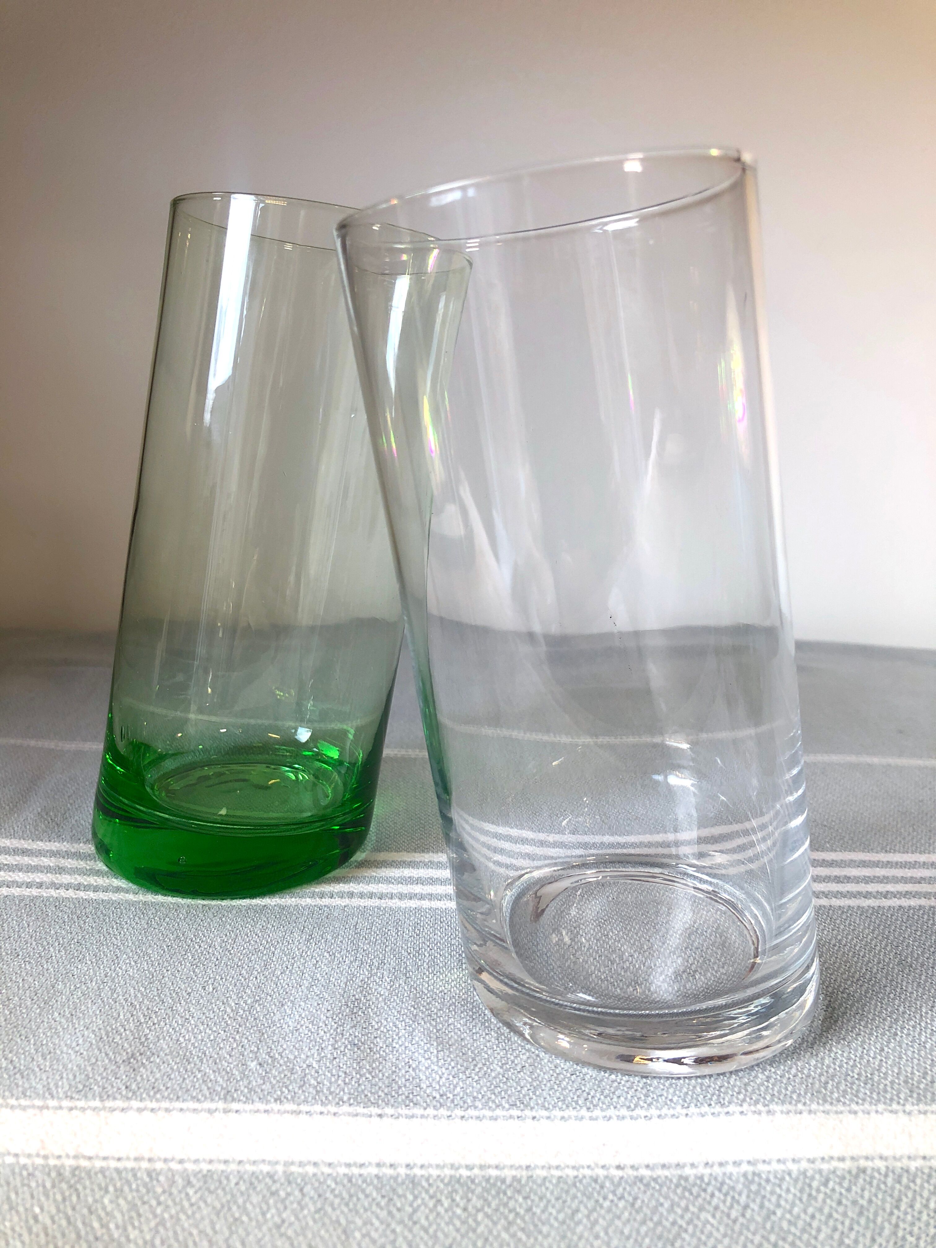 Vintage colorful design glasses year 70-80