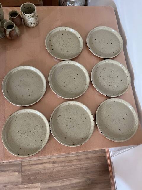 Set of stoneware tableware - 45 pieces