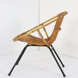 Tabouret en rotin Rohé Noordwolde 'Neerkant'
