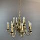 Bronze Chandelier Early 20th Century