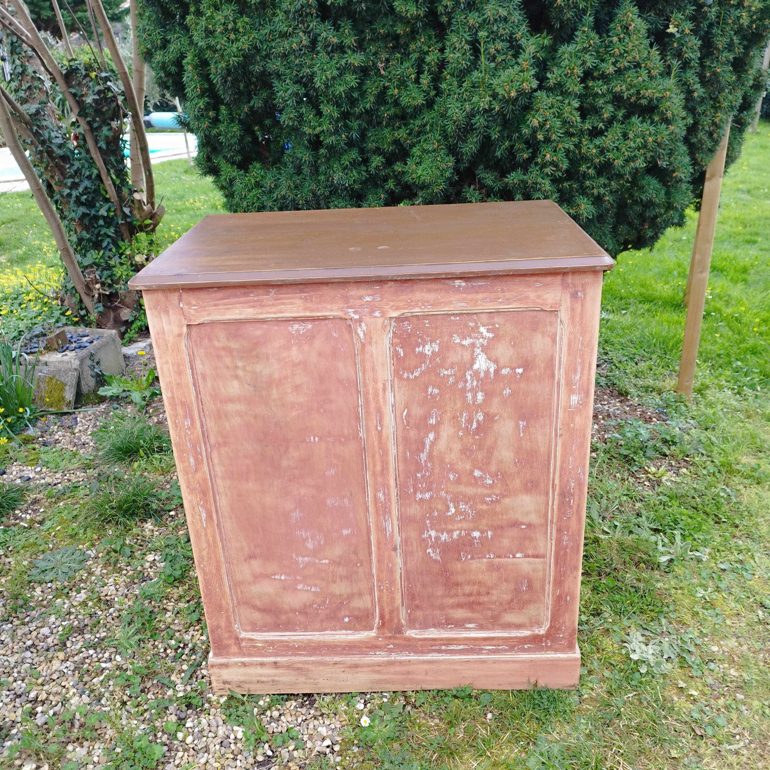 Meuble de métier/ comptoir ancien
