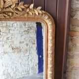 Mirror Louis Philippe gilded, 166 x 100 cm