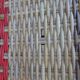 Pair of vintage rattan bistro chairs
