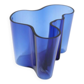 Big Iittala / Alvar Aalto “3030” / “Savoy” vase / cobalt blue / mid-century modern design