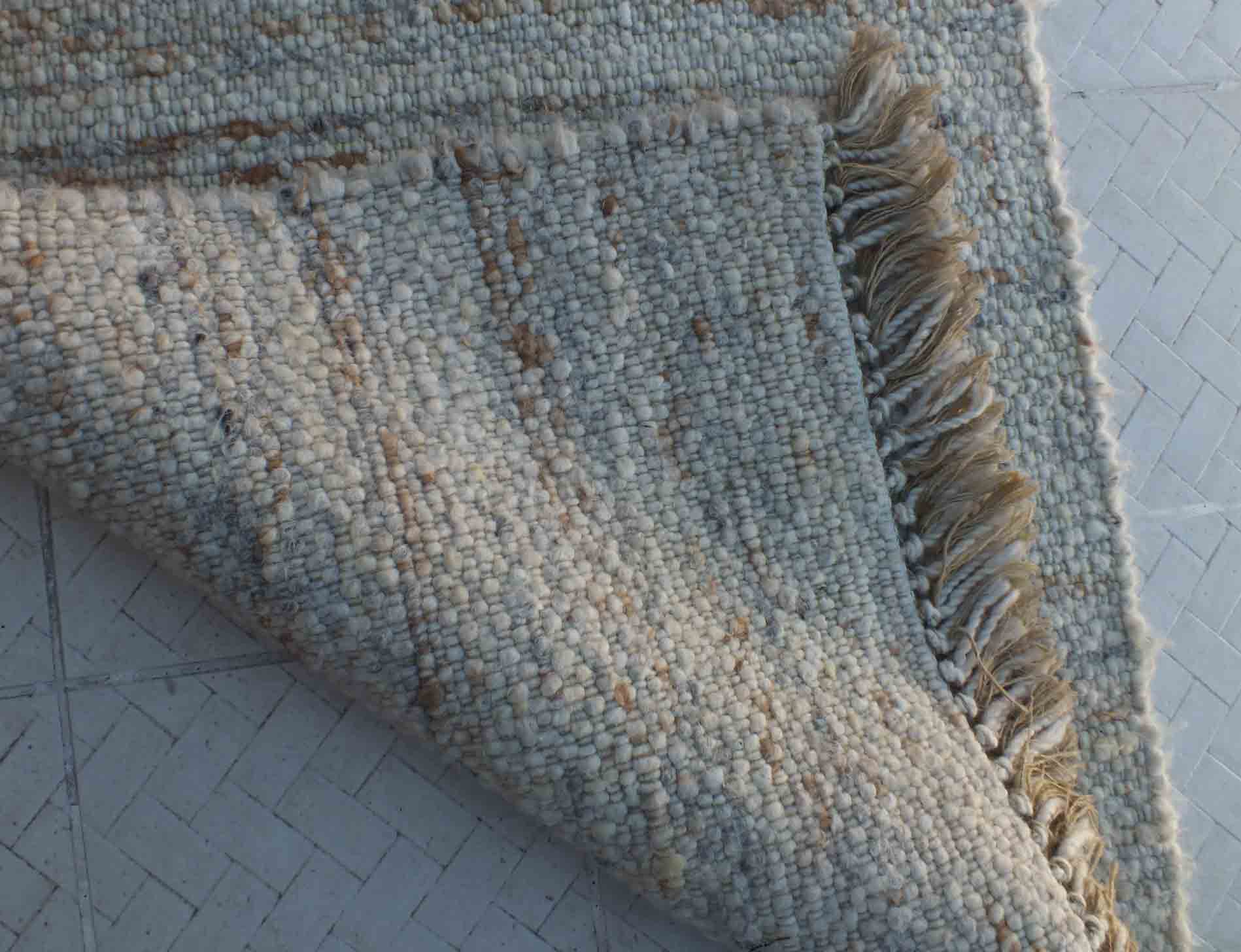 Carpet wool black forest handmade Maghreb 160x90 cm