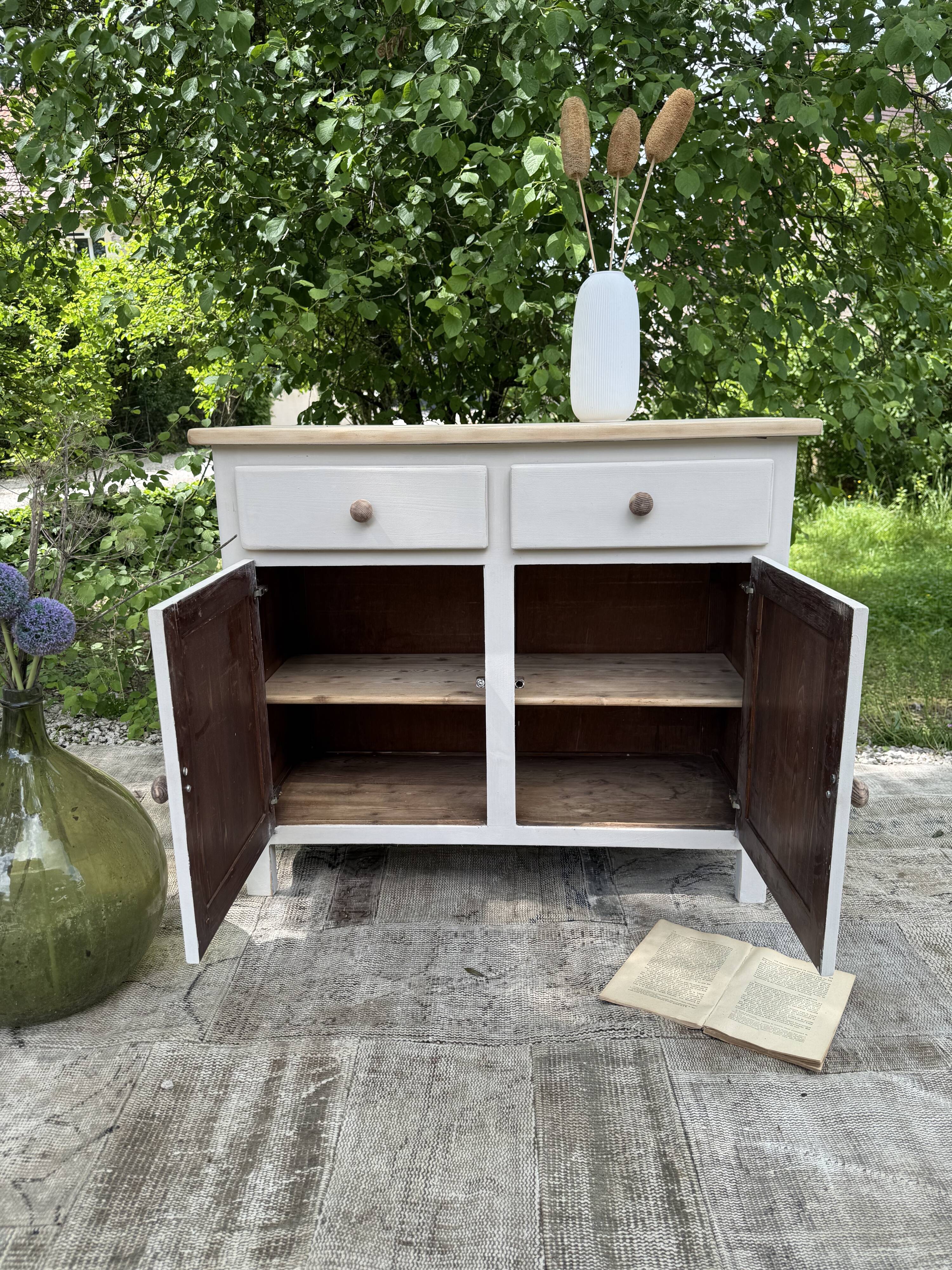 Renovated wooden buffet