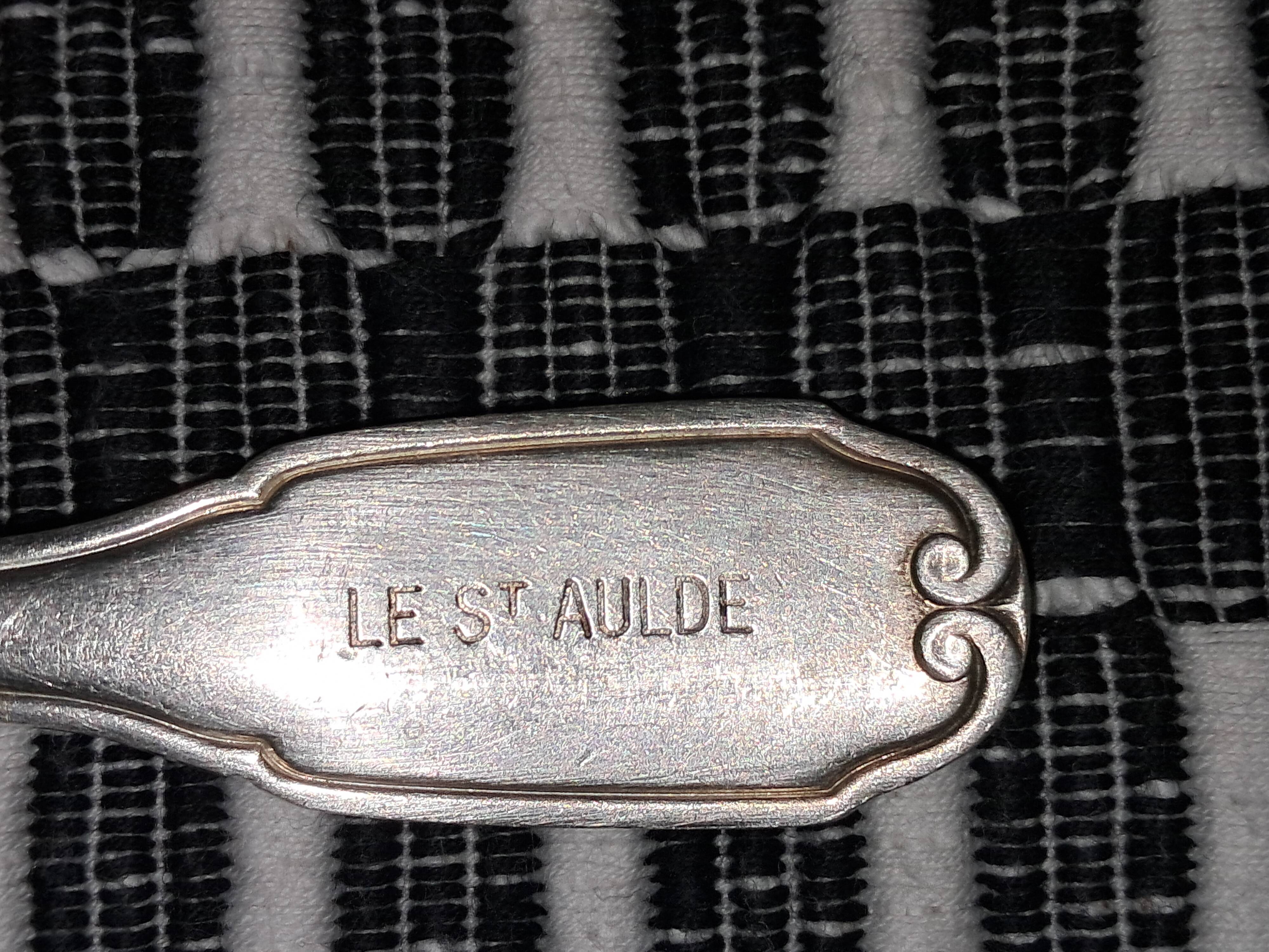 Silver-plated fish cutlery Orbille