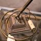 Art deco desk lamp brass and bronze copper