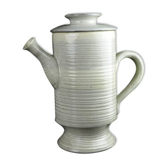 Cafetière crème en grès - Kilroot pottery- années 70 / 90