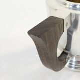 Silver metal coffee / tea service art deco 3 pieces