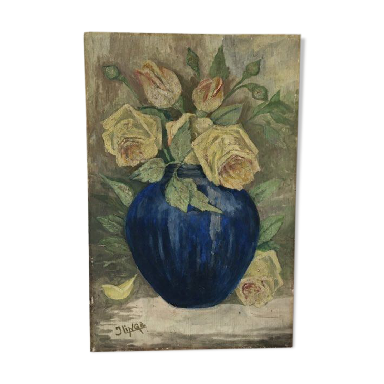 Painting oil still life