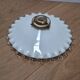 Suspension Opaline dite dentelle 1950