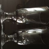 Set of two thick glasses