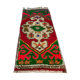 Tapis pastel turc vintage 100 x 43 cm