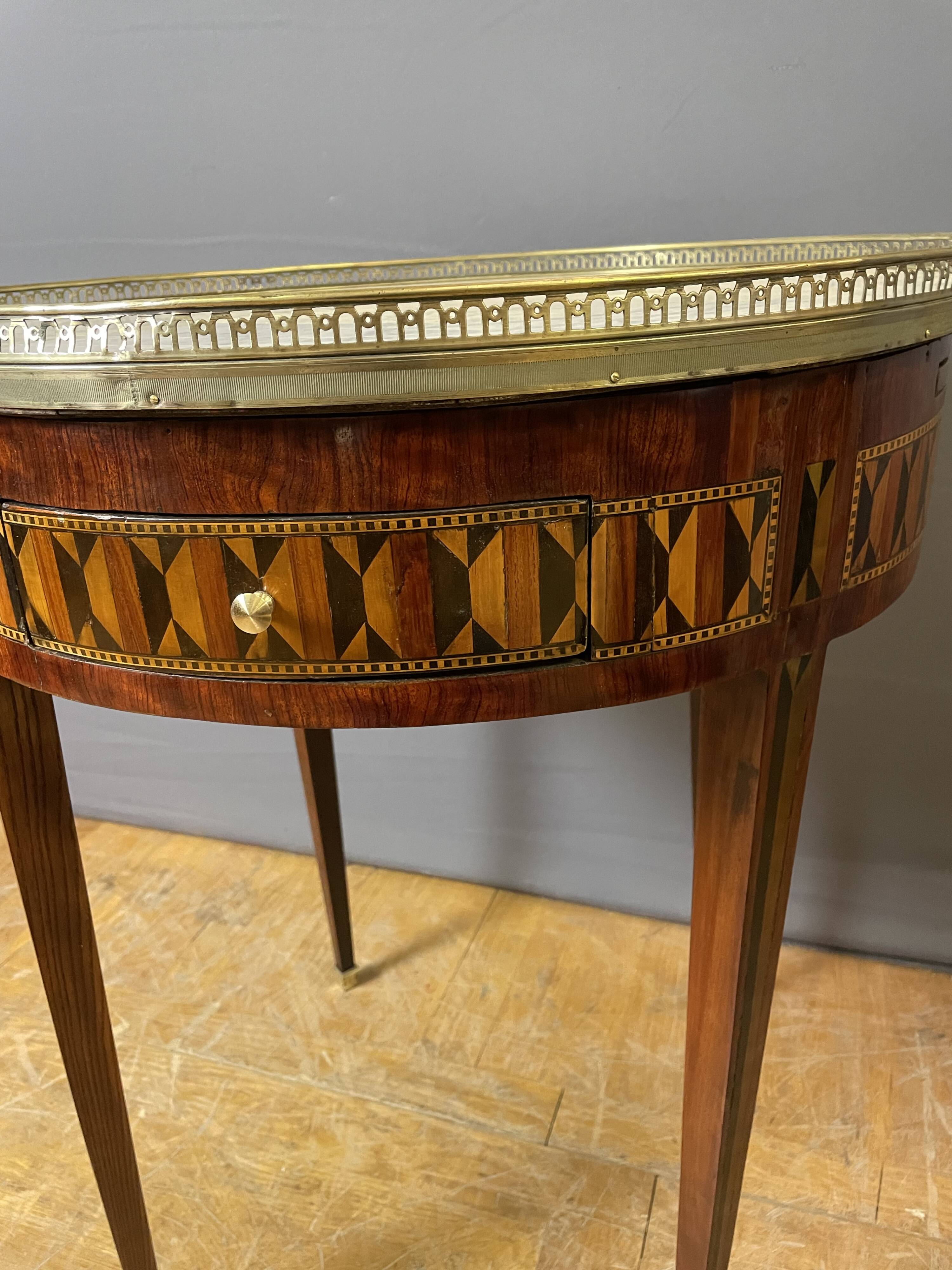 Bouillotte Table Louis XVI early 19th century