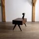 Bureau Pierre Jeanneret avec lampe intégrée, Chandigarh, années 1950