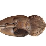 Masque bois tribal