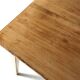 French farm table with tapered legs late 1800