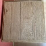 Restored oak bedside table
