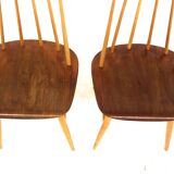 Set of 2 Scandinavian "Fanett" chairs by Ilmari Tapiovaara, Sweden, 1960