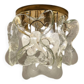 Catena ceiling light with Murano glass by Kalmar, Austria, 1960