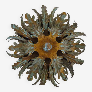 Banci Firenze wall or ceiling light with 6 lights, Italy, 1950s