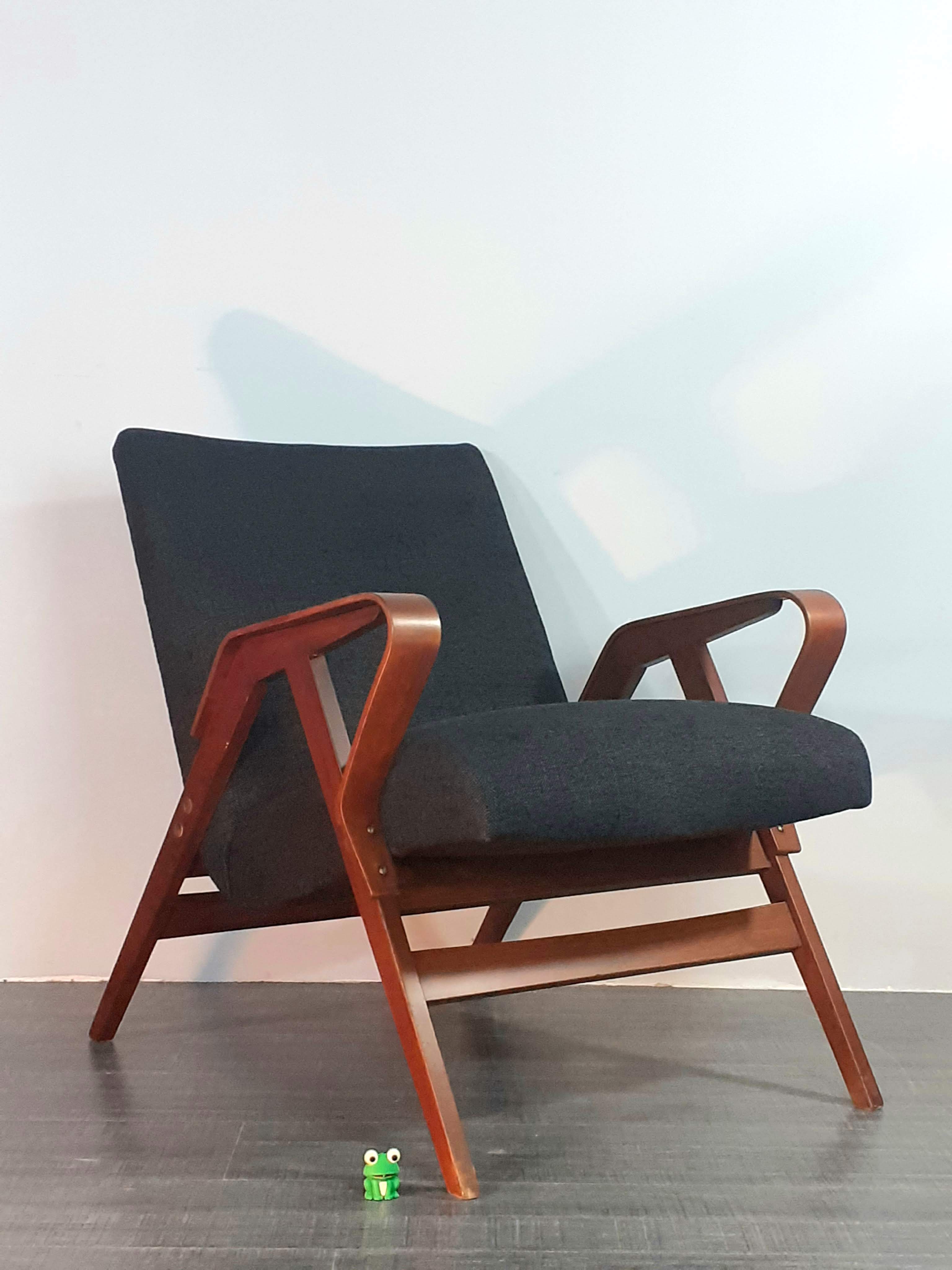 Tatra chair by Frantisek Jiràk, vintage czechoslovakia 1960s