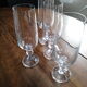 Lot de 4 flûtes à champagne en cristal