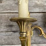 Lucien Gau bronze wall lamp