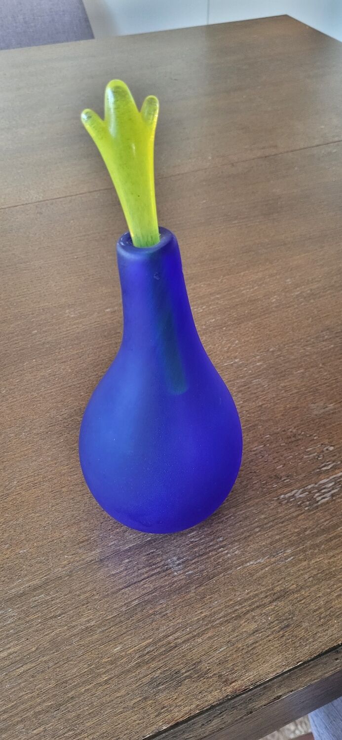 Kosta Boda carafe blue