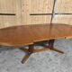 Table ovale Baumann vintage
