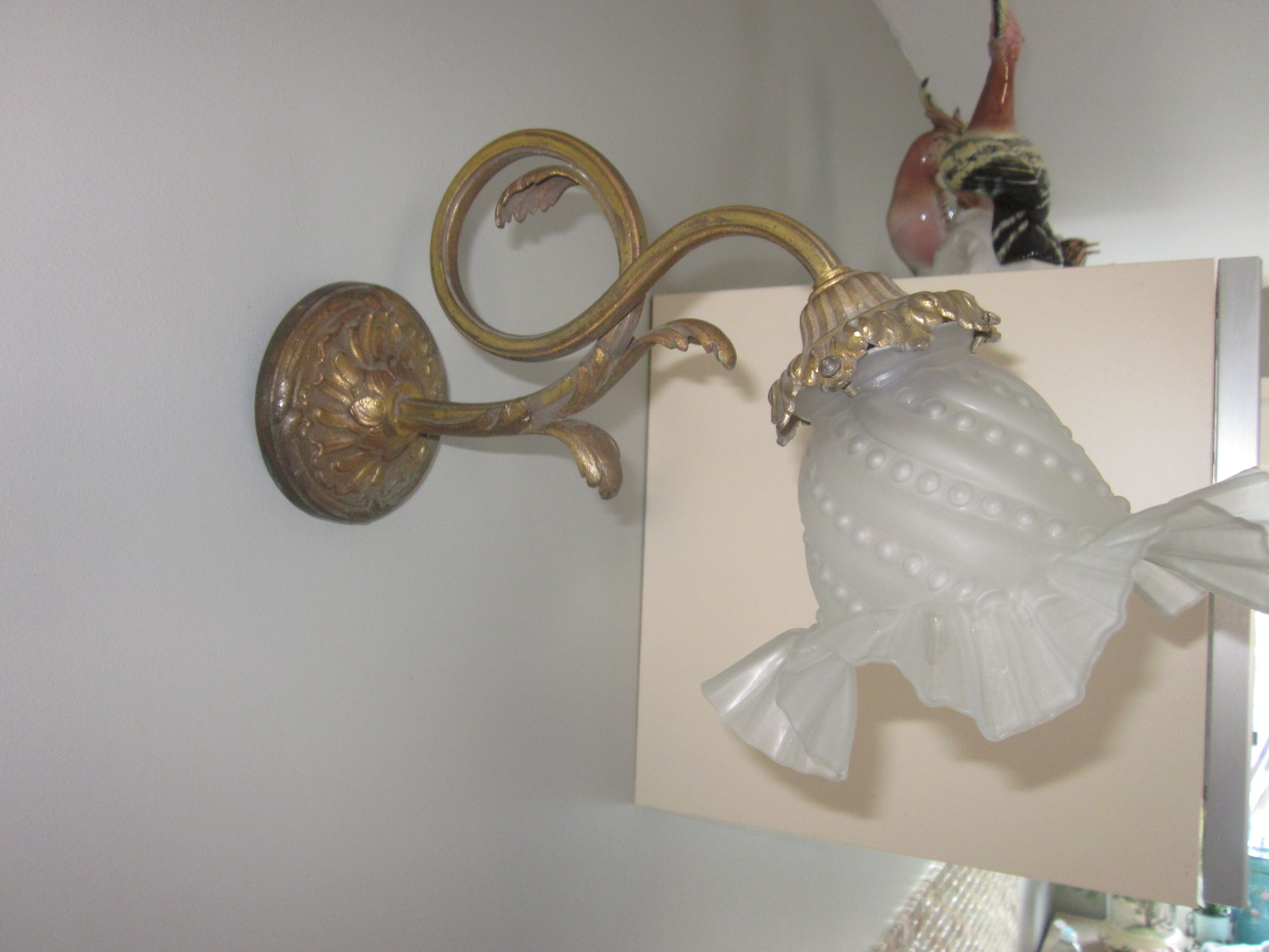 Bronze sconce