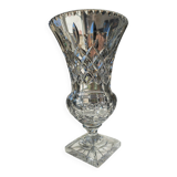 Vase of cut crystal