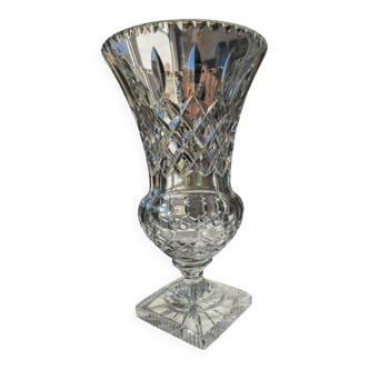 Vase of cut crystal