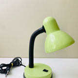 Vintage lacquered metal table lamp