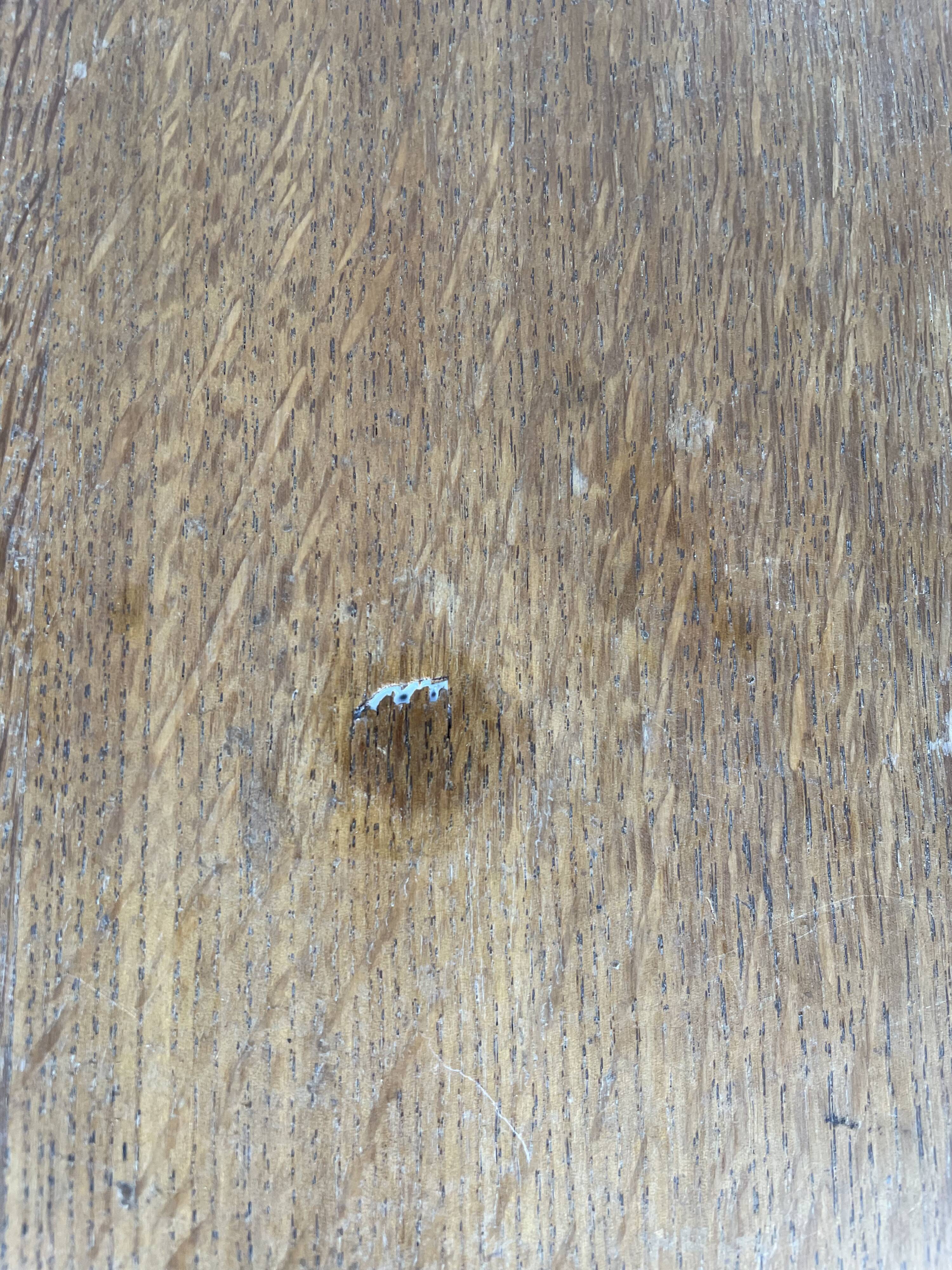 Bedside table feet compass 1950