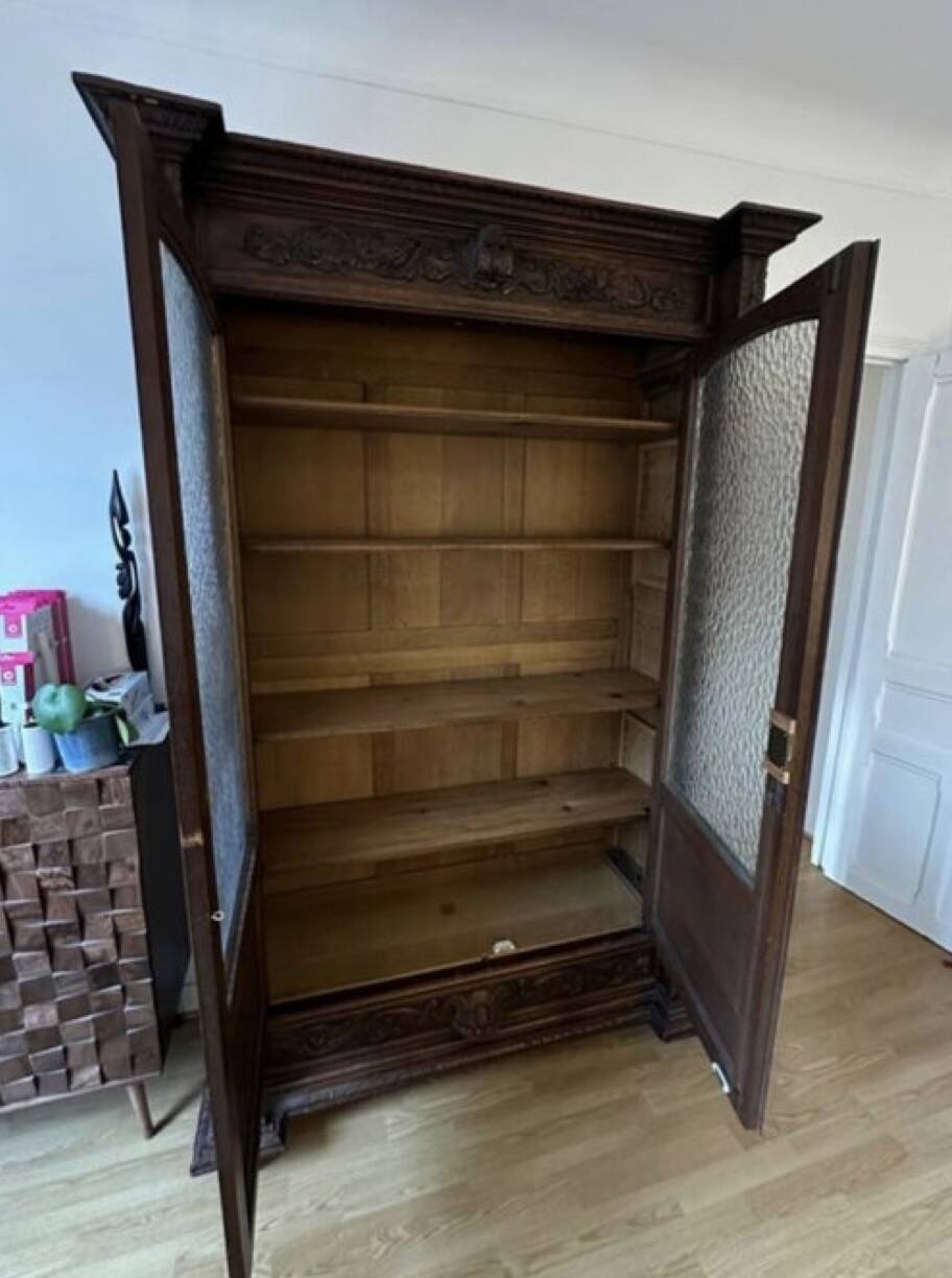 French Renaissance library Barley twist renaissance