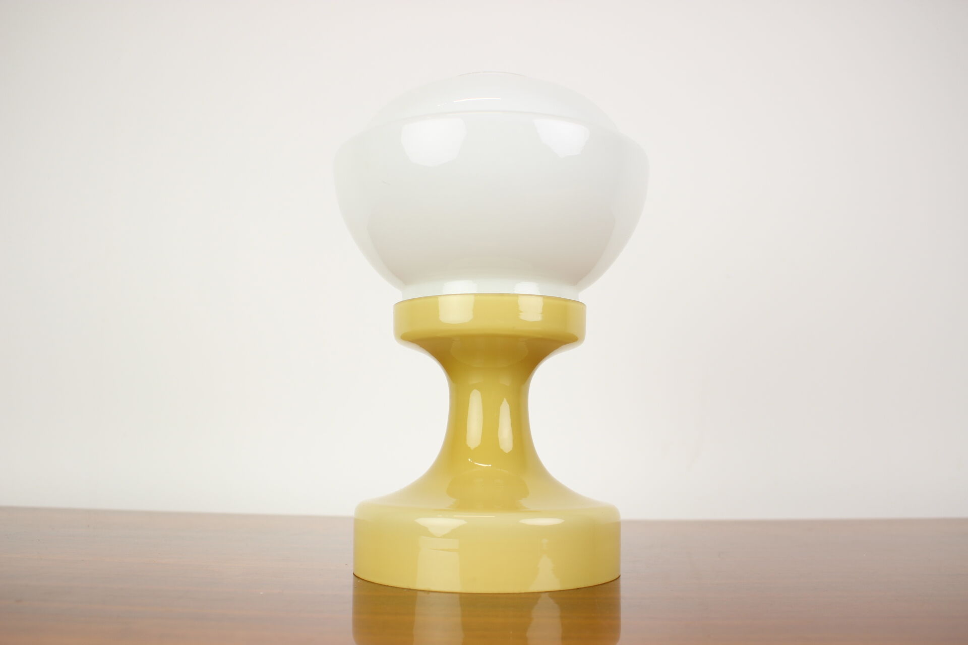All Glass Table Lamp by Valasske Mezirici, 1970s