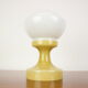 All Glass Table Lamp by Valasske Mezirici, 1970s