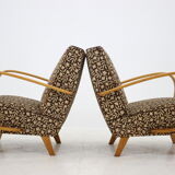 Set fo two armchairs by Jindřich Halabala, Czechoslovakia