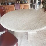 Table en travertin Roche Bobois