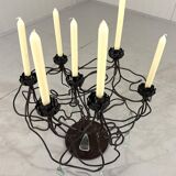 Large brutalist candalabra candle holder 1980’s