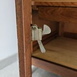 Parisian wardrobe storage cabinet oak wood