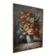 Oil on canvas flower bouquet