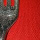 Lot de 12 fourchettes métal argent ercuis