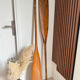 Pair of solid wood paddles