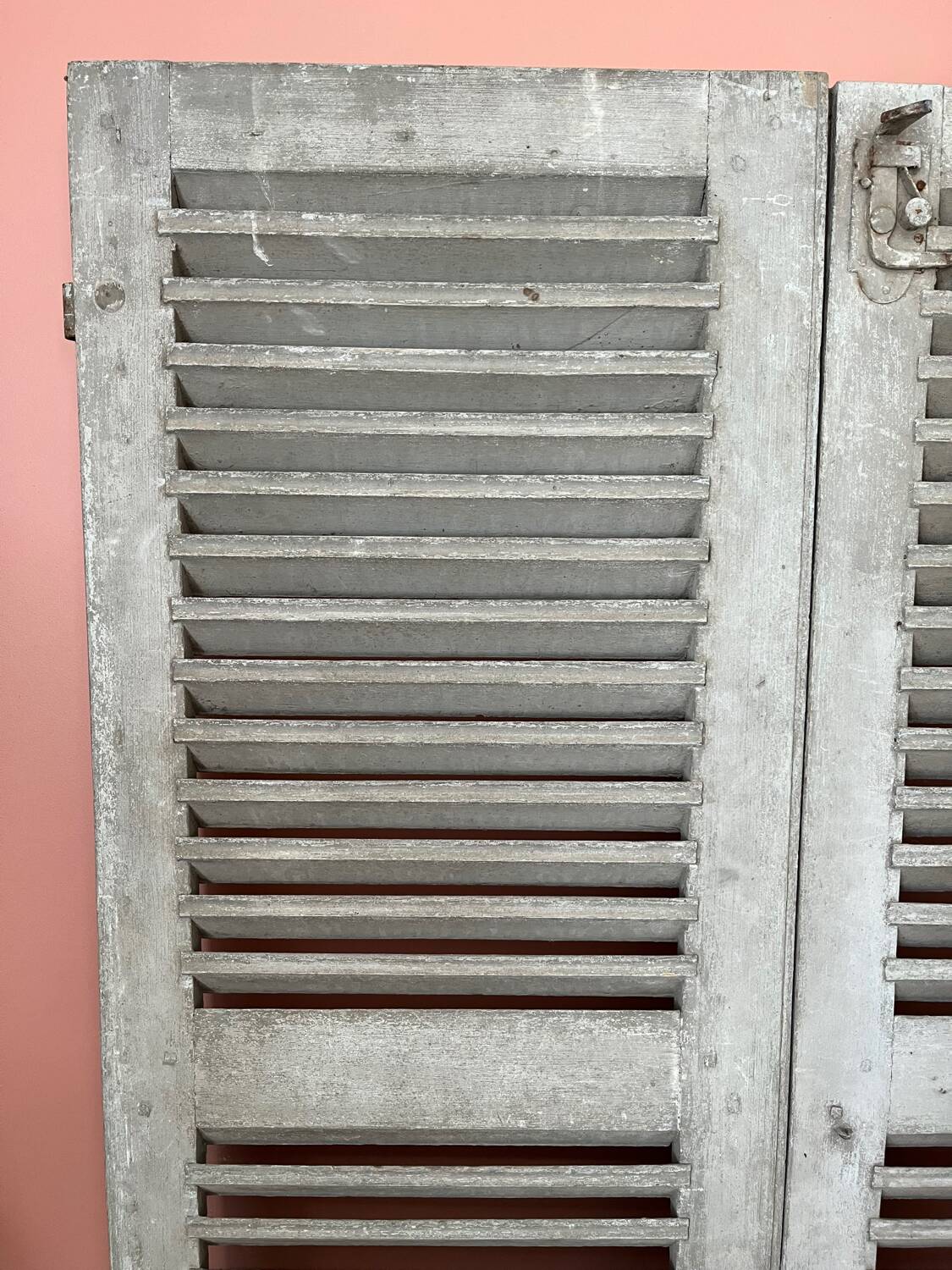 Pair of antique shutters