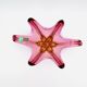 Coupe Murano - Sommerso - Orange & Rose