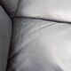 Eurochair set of 2 black leather lounge chairs by Girsberger